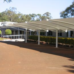 Cantilever Shade Structure