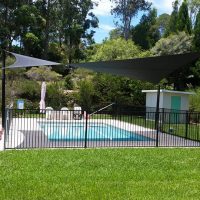 Pool shade sail